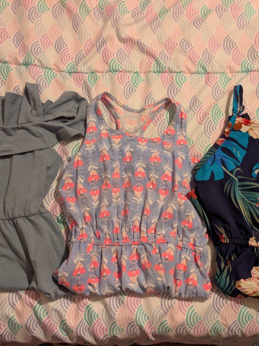 Kids/girls summer dresses LOT (3) size 6-7